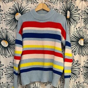 La Ligne Striped Marin Cashmere Wool Sweater